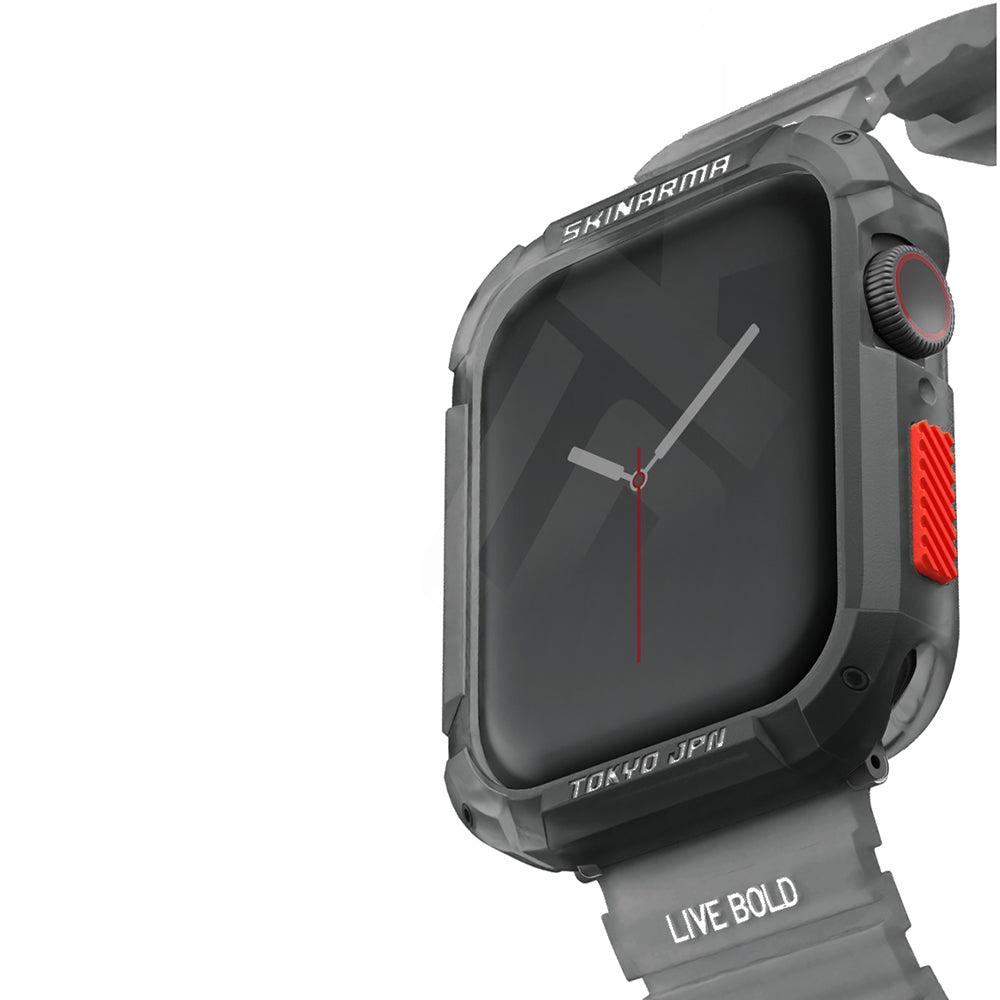 Watch 44mm SkinArma Kurono Buzlu Tasarım Sert PC Kasa Koruyucu