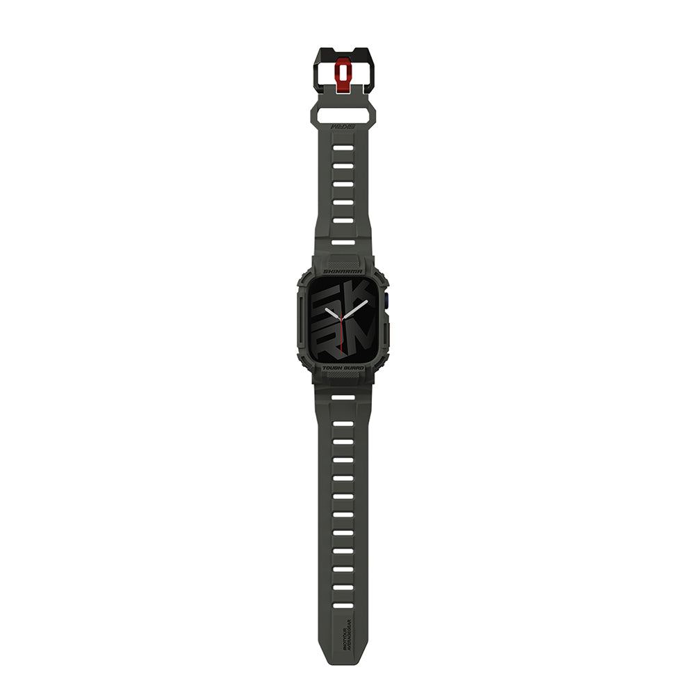 Watch 44mm Skinarma Mecha 2in1 TPU Kasa Koruyucu + Silikon Kordon