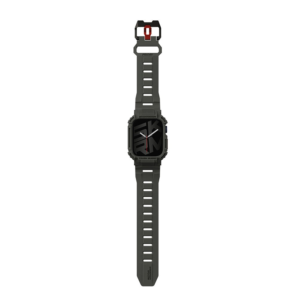 Watch 44mm Skinarma Mecha 2in1 TPU Kasa Koruyucu + Silikon Kordon