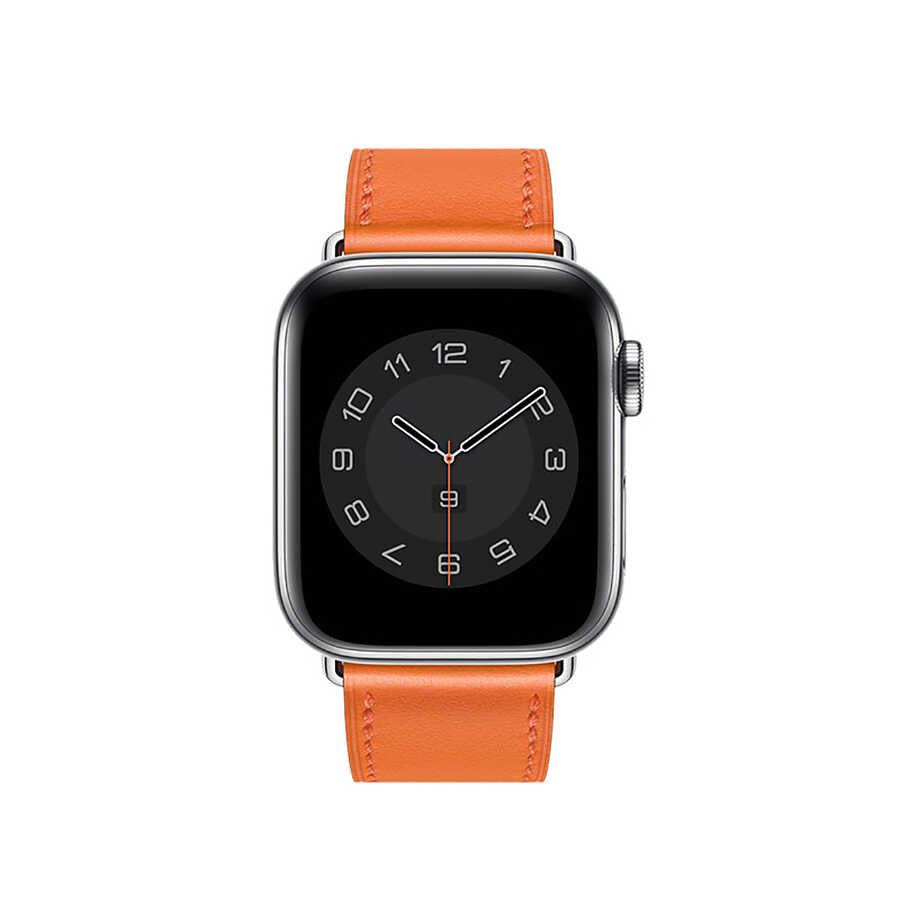 Watch 44mm Wiwu Attleage Watchband Hakiki Deri Kordon