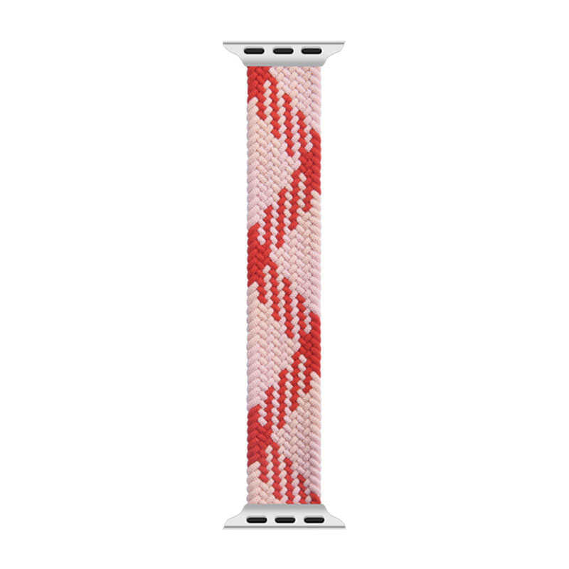 Watch 44mm Wiwu Braided Solo Loop Contrast Color Medium Kordon