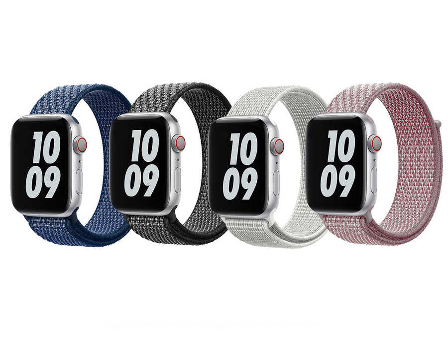 Watch 44mm Wiwu Sport Loop Hasır Kordon