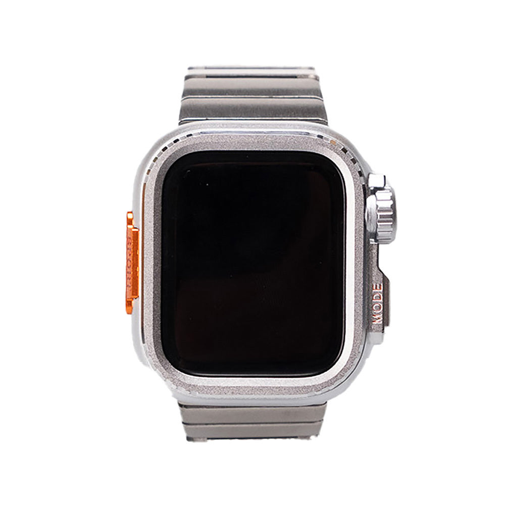 Watch 44mm Zore KRD-126 Sert Kasa Koruyuculu Metal Kordon