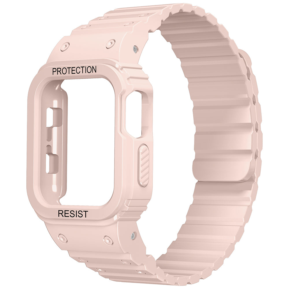 Watch 44mm Zore KRD-142 Airbag Tasarımlı Kasa Koruyuculu Silikon Kordon