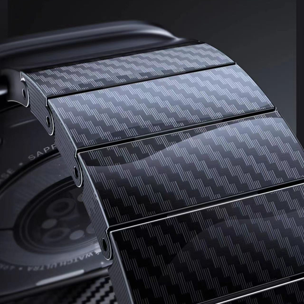 Watch 44mm Zore KRD-90 600D Karbon Fiber Kordon