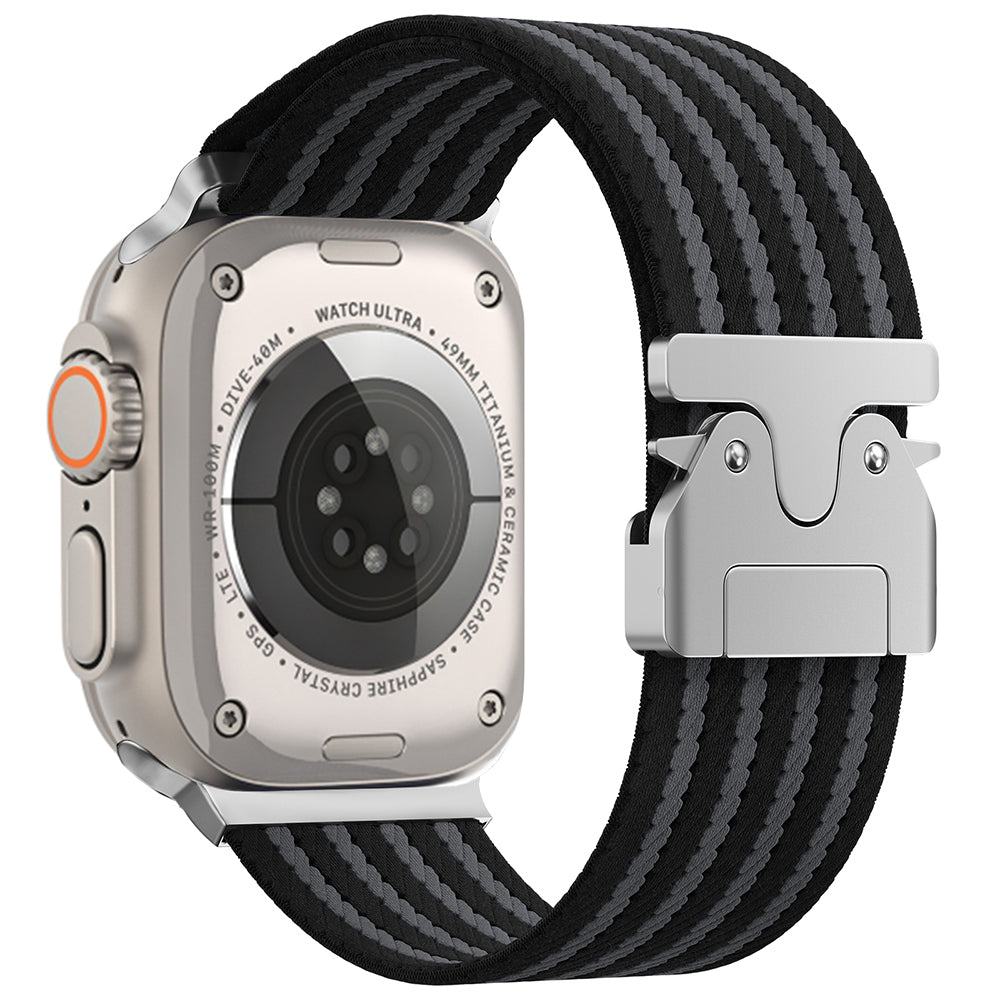 Watch 49mm Zore KRD-133 Naylon Kumaş Hasır Örgülü Kordon