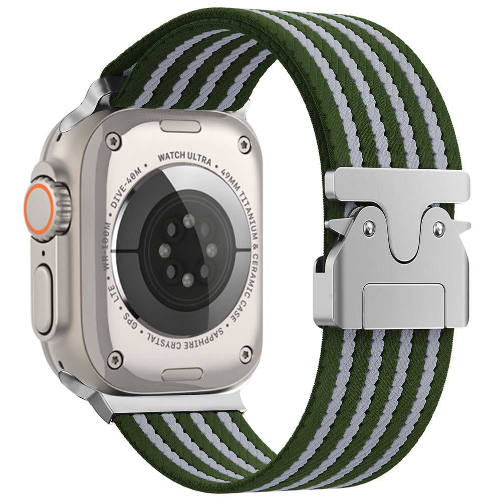 Watch 49mm Zore KRD-133 Naylon Kumaş Hasır Örgülü Kordon