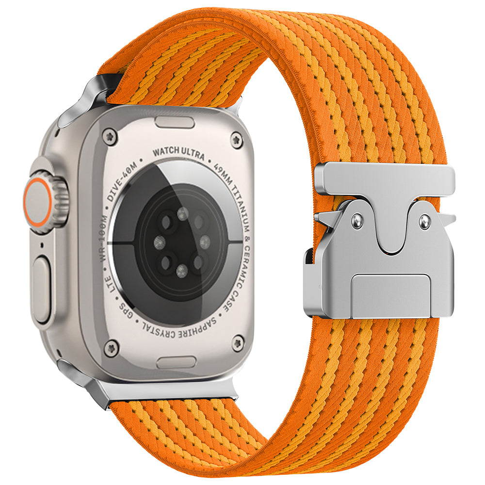 Watch 49mm Zore KRD-133 Naylon Kumaş Hasır Örgülü Kordon