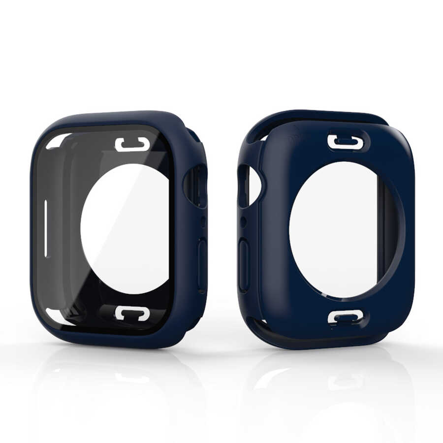 Watch 7 41mm 360 Derece Korumalı Kasa ve Ekran Koruyucu Zore Watch Gard 12