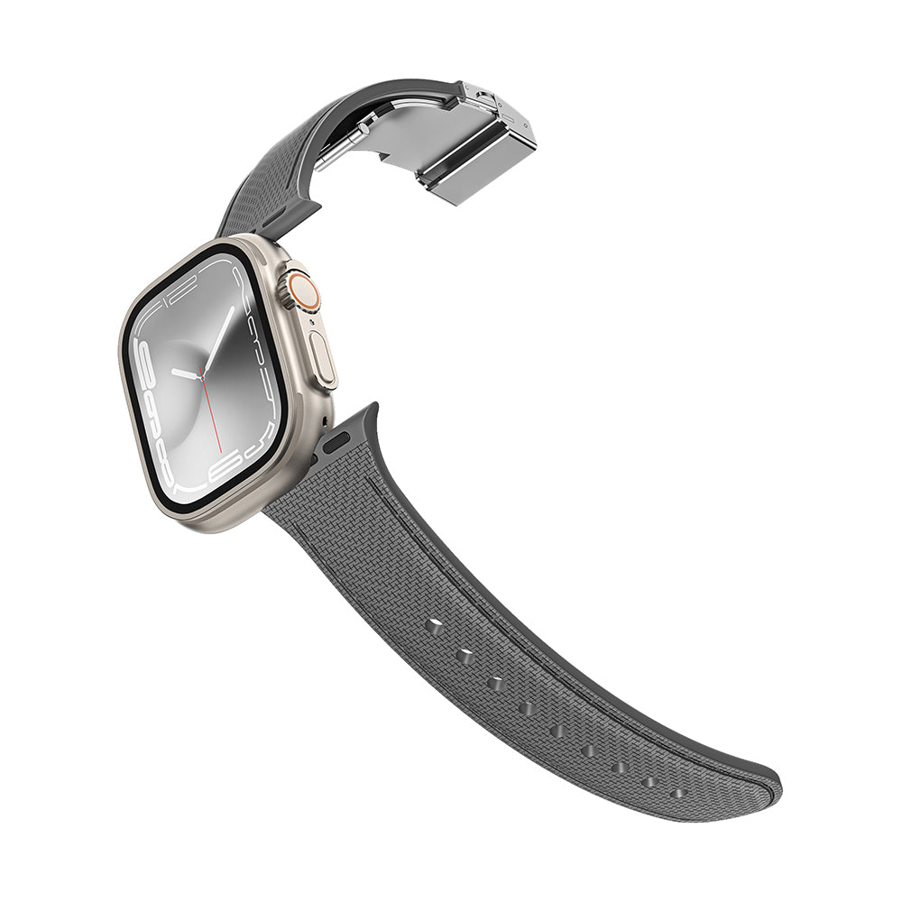 Watch 7 41mm Amazingthing Titan Swift Deri Dokulu Silikon Kordon