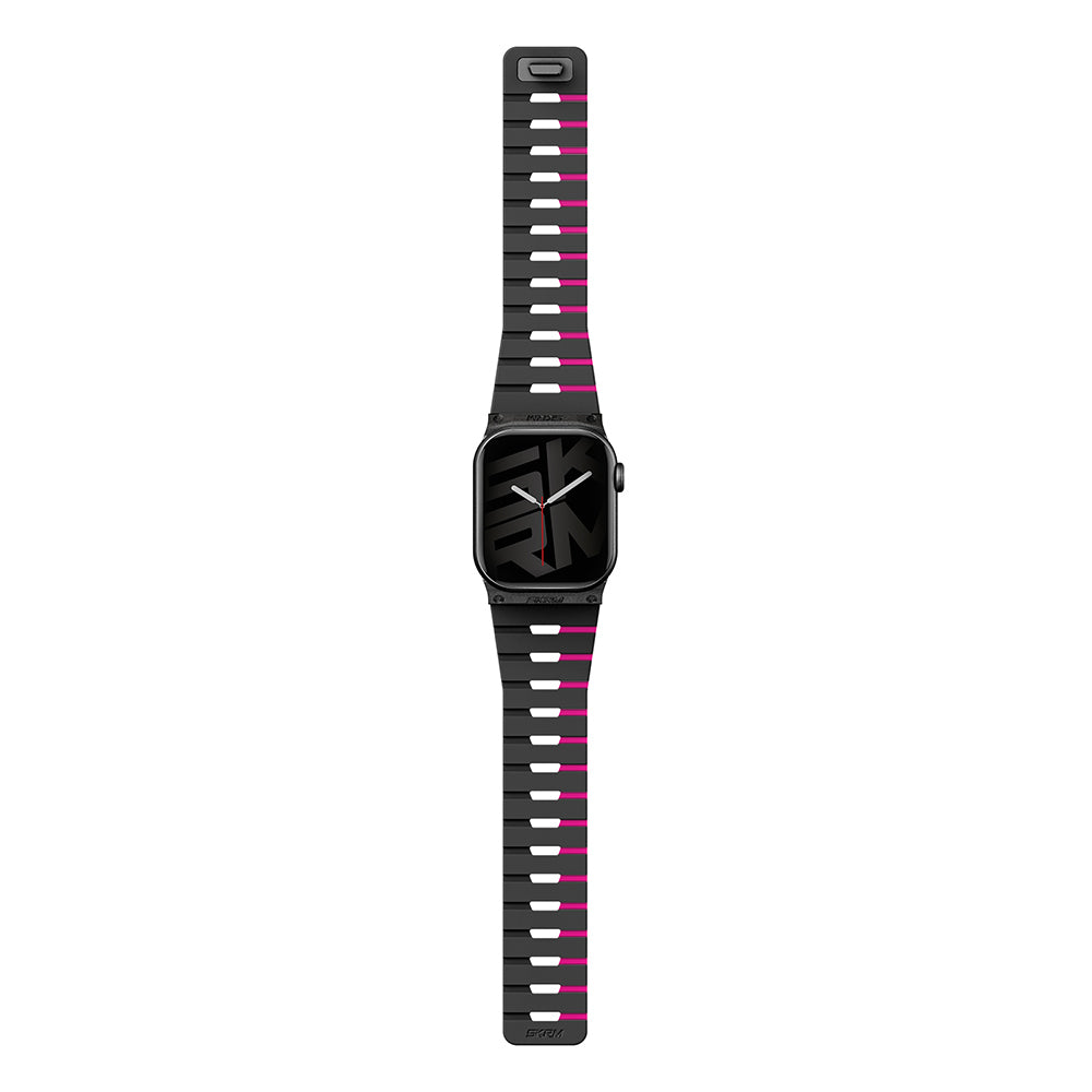 Watch 7 41mm Skinarma Gemini Serisi TPU Magnetik Silikon Kordon