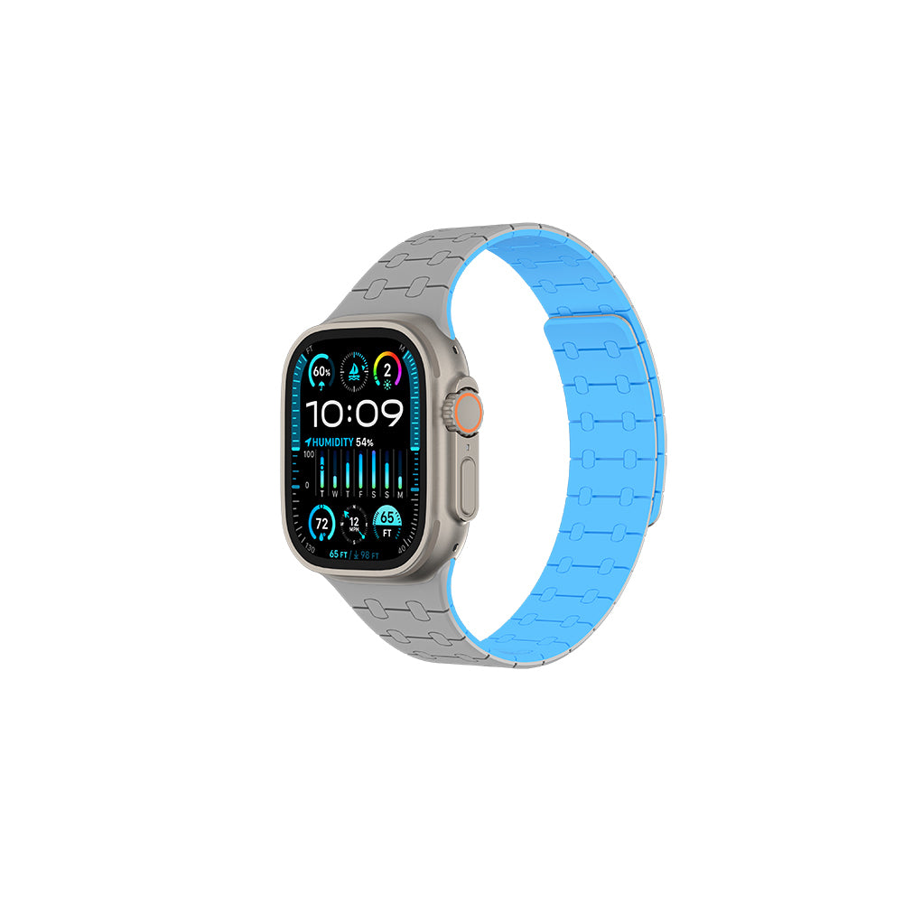 Watch 7 45mm Amazingthing Smoothie Sport Magnetik Tak Çıkar Silikon Strap Kayış