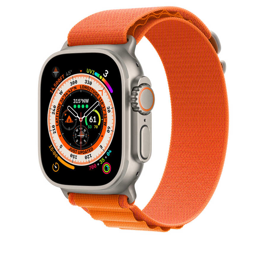 Watch 7 45mm Kordon Wiwu WU-01 Hasır Örgü Strap Kayış