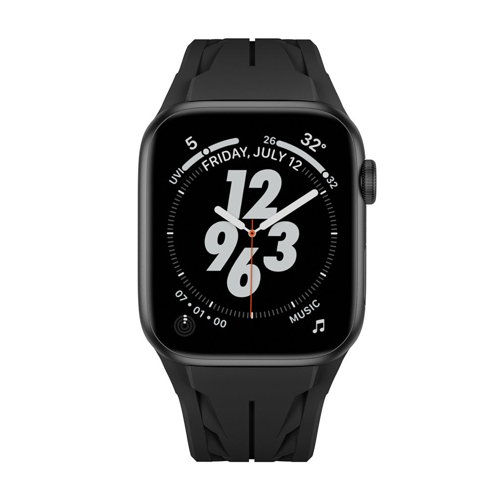 Watch 7 45mm KRD-127 Metal Tokalı Silikon Kordon