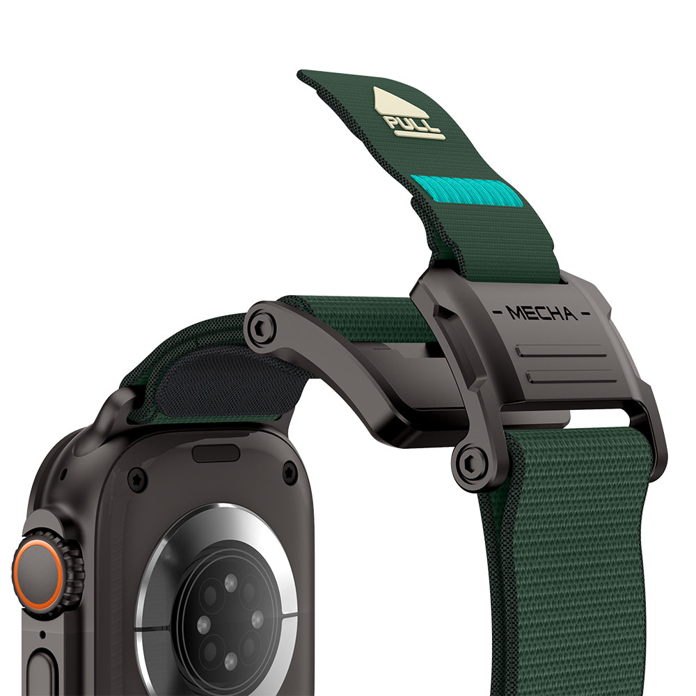 Watch 7 45mm Mohseven iWatch Mecha Sport Hasır Kordon
