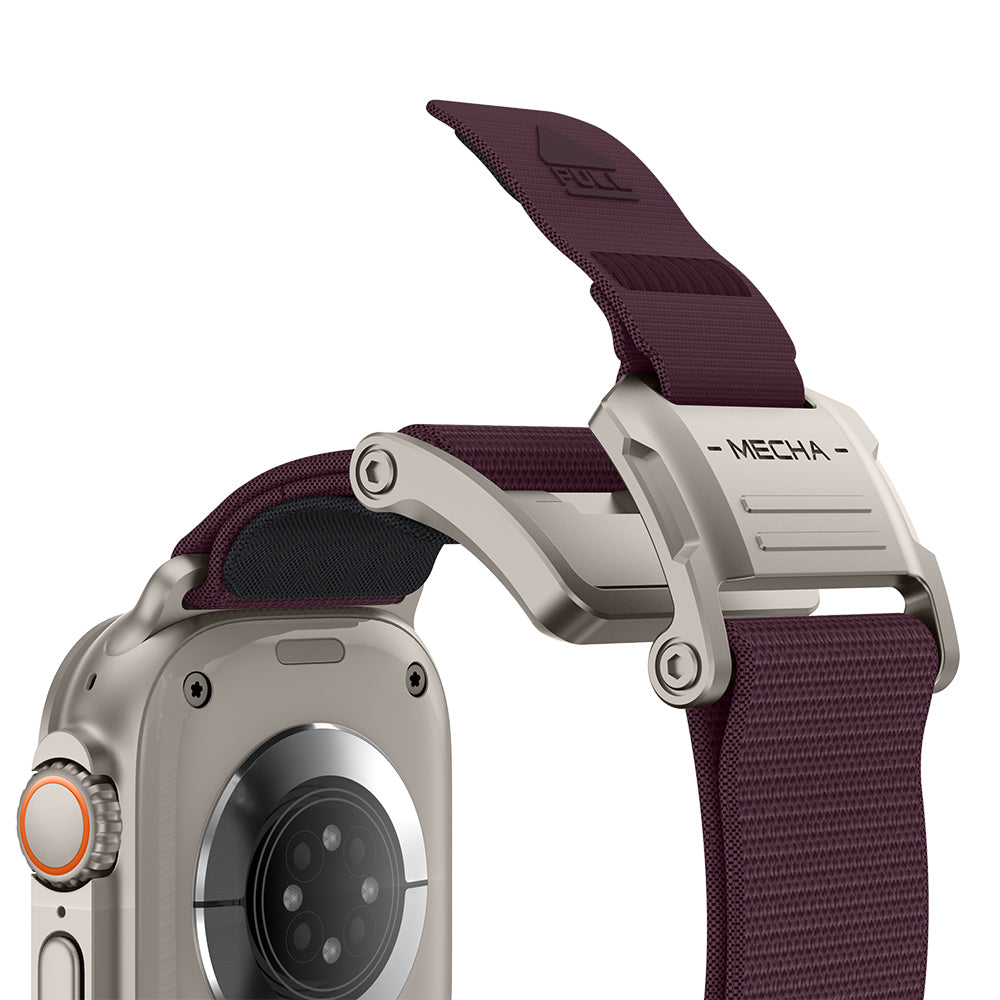 Watch 7 45mm Mohseven iWatch Mecha Sport Hasır Kordon