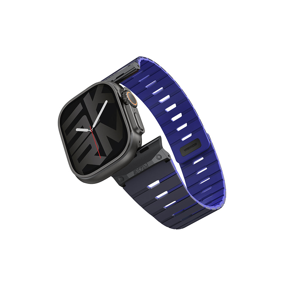 Watch 7 45mm Skinarma Gemini Serisi TPU Magnetik Silikon Kordon