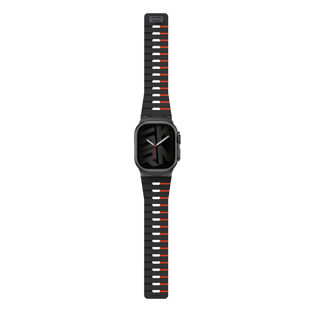 Watch 7 45mm Skinarma Gemini Serisi TPU Magnetik Silikon Kordon