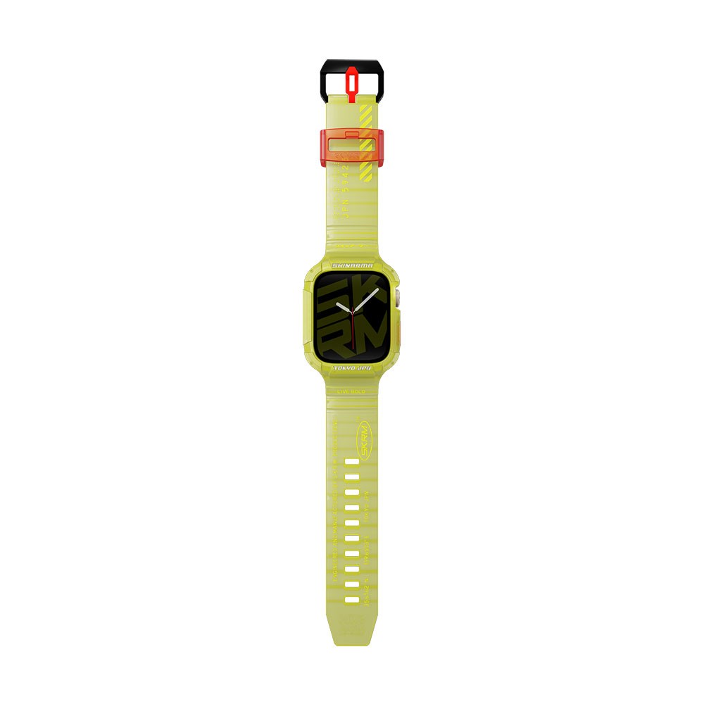 Watch 7 45mm SkinArma Saido Sert PC Kasa Koruyuculu Silikon Kordon