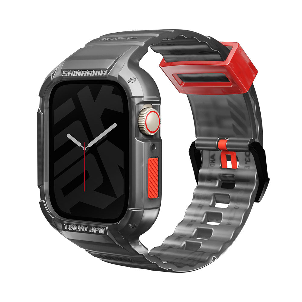 Watch 7 45mm SkinArma Saido Sert PC Kasa Koruyuculu Silikon Kordon