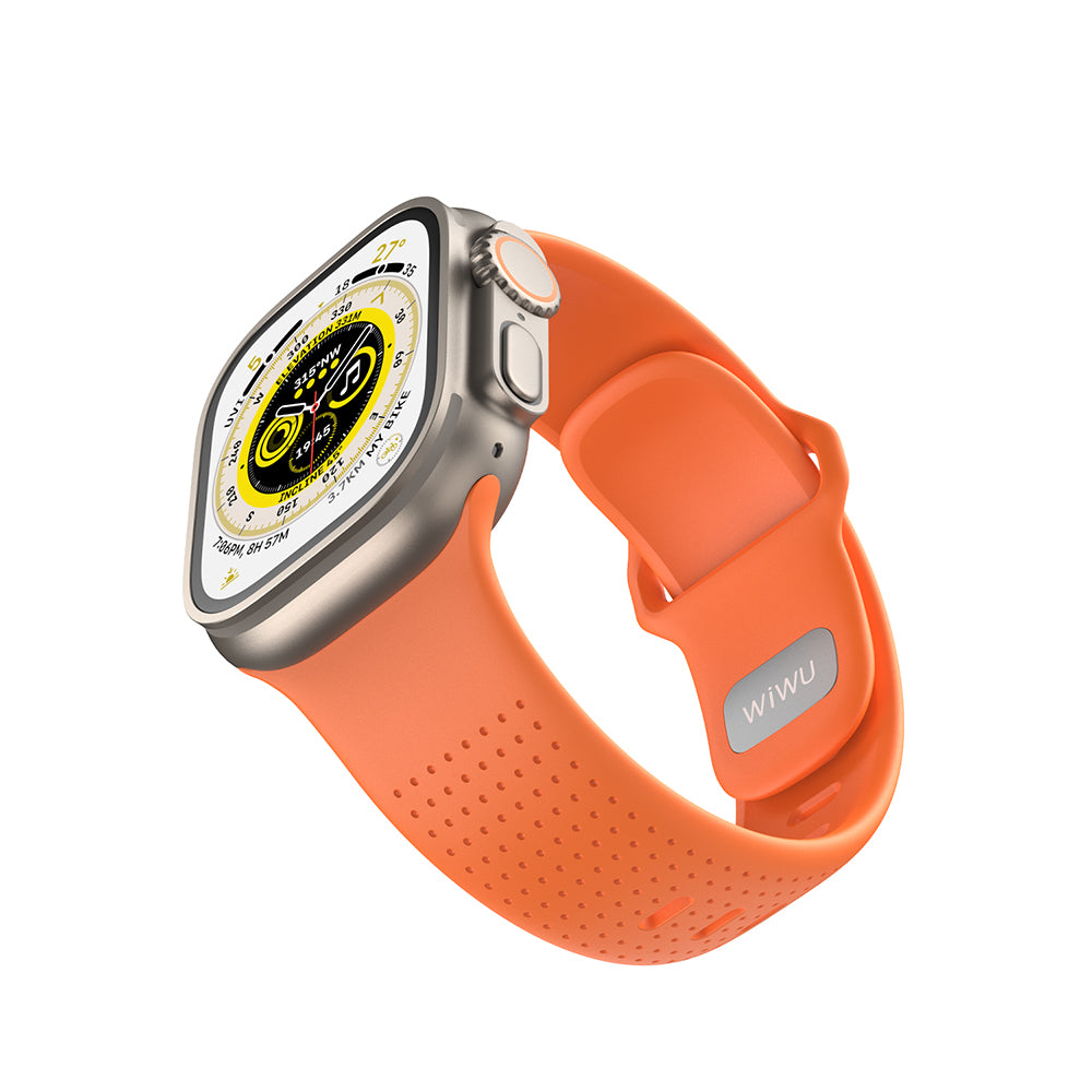 Watch 7 45mm Wiwu Wi-WB0201 Comf Secur Serisi Silikon Kordon