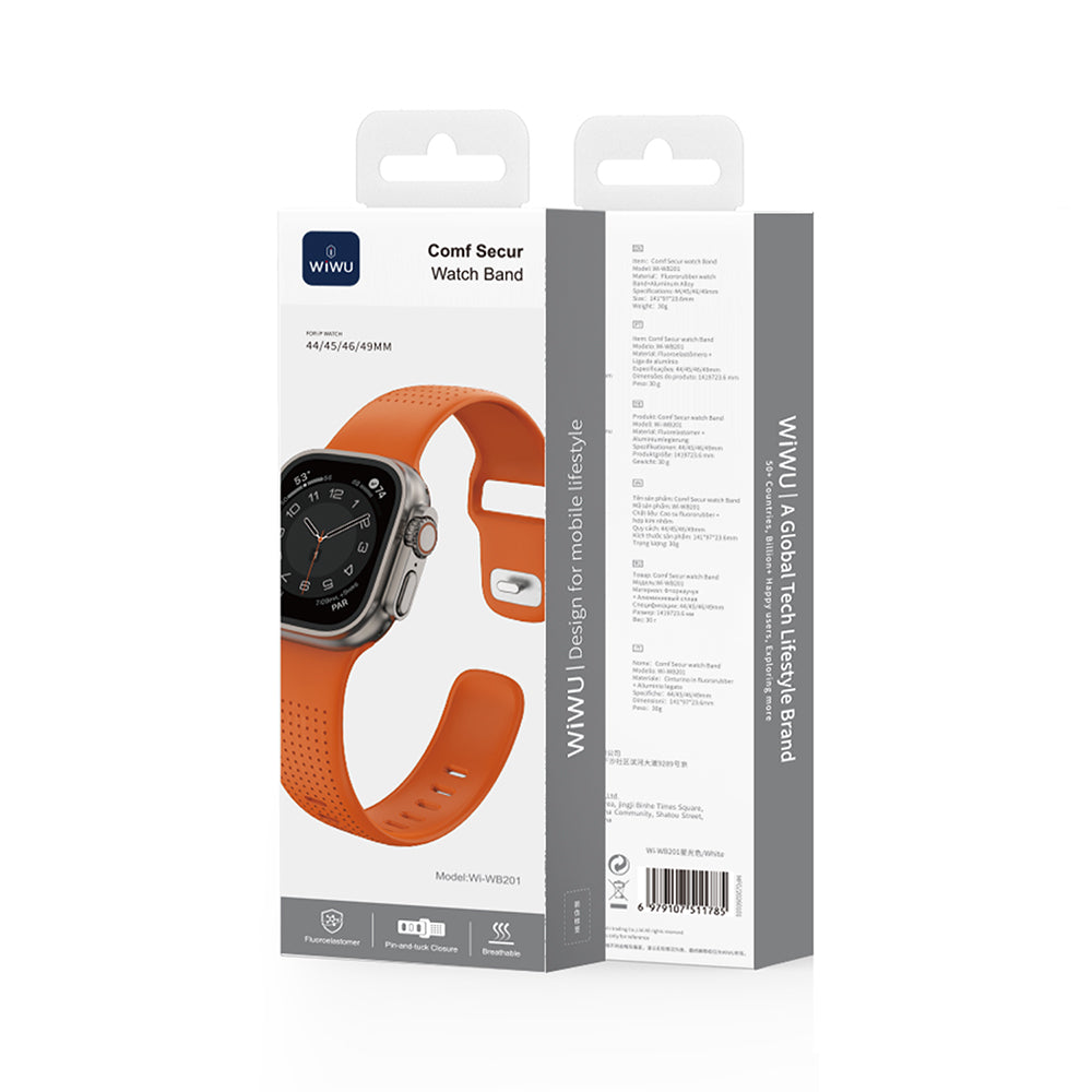 Watch 7 45mm Wiwu Wi-WB0201 Comf Secur Serisi Silikon Kordon