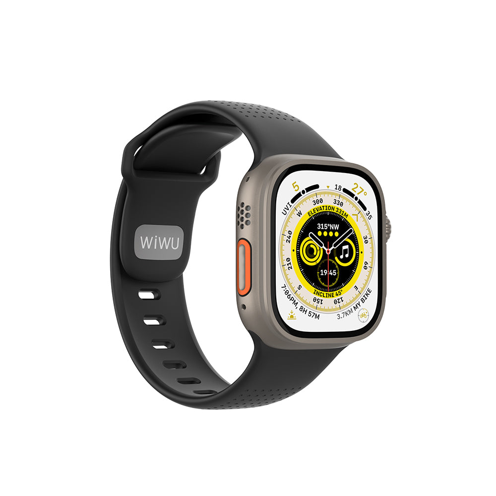 Watch 7 45mm Wiwu Wi-WB0201 Comf Secur Serisi Silikon Kordon
