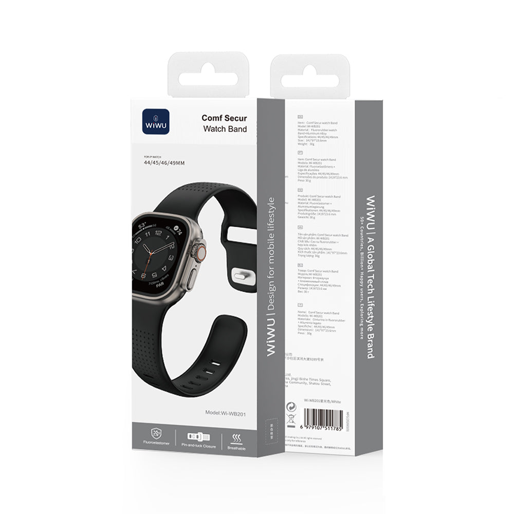 Watch 7 45mm Wiwu Wi-WB0201 Comf Secur Serisi Silikon Kordon
