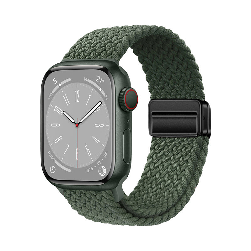 Watch 7 45mm Zore KRD-134 Örgü Tasarımlı Hasır Kordon Strap Kayış