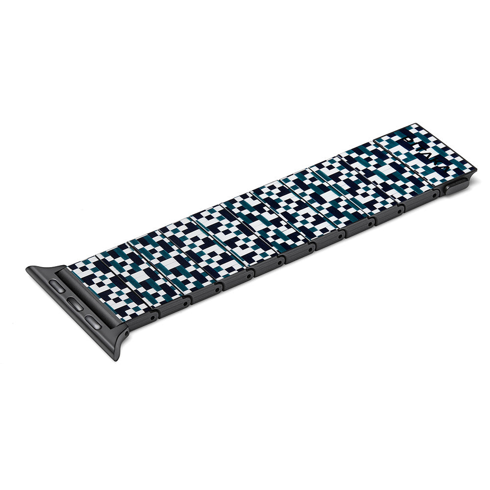Watch Serisi Uyumlu Aramid Fiber ve Karbon Fiber Pitaka Dreamland ChromaCarbon Serisi Mosaic Universal Kordon