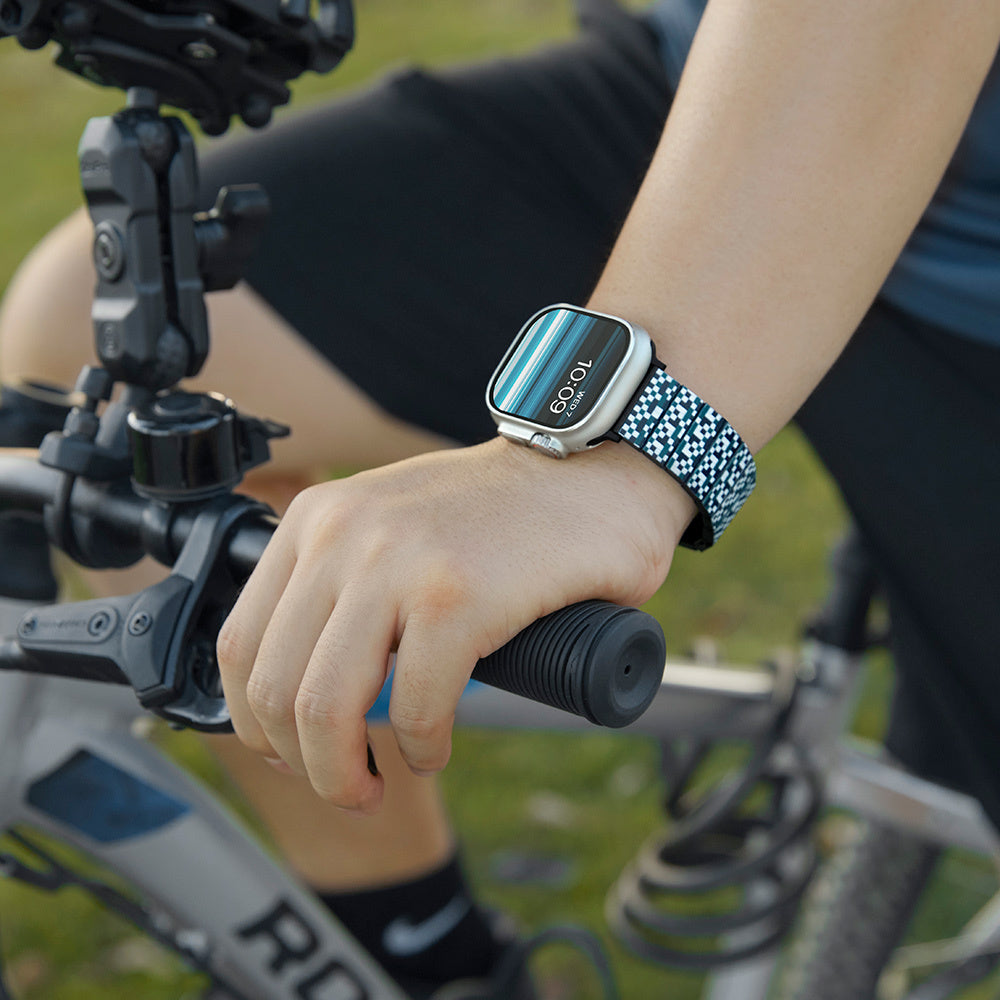 Watch Serisi Uyumlu Aramid Fiber ve Karbon Fiber Pitaka Dreamland ChromaCarbon Serisi Mosaic Universal Kordon