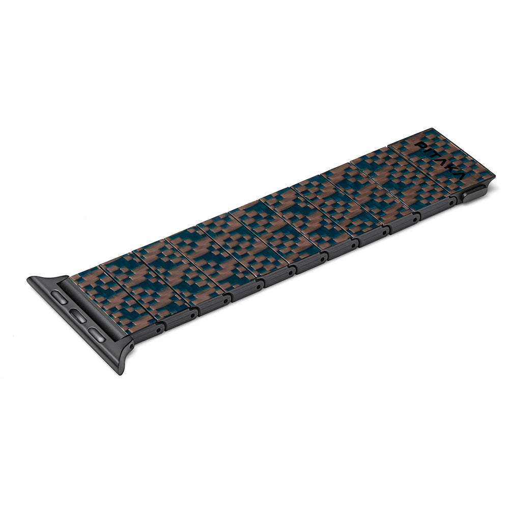 Watch Serisi Uyumlu Aramid Fiber ve Karbon Fiber Pitaka Dreamland ChromaCarbon Serisi Stairs Universal Kordon