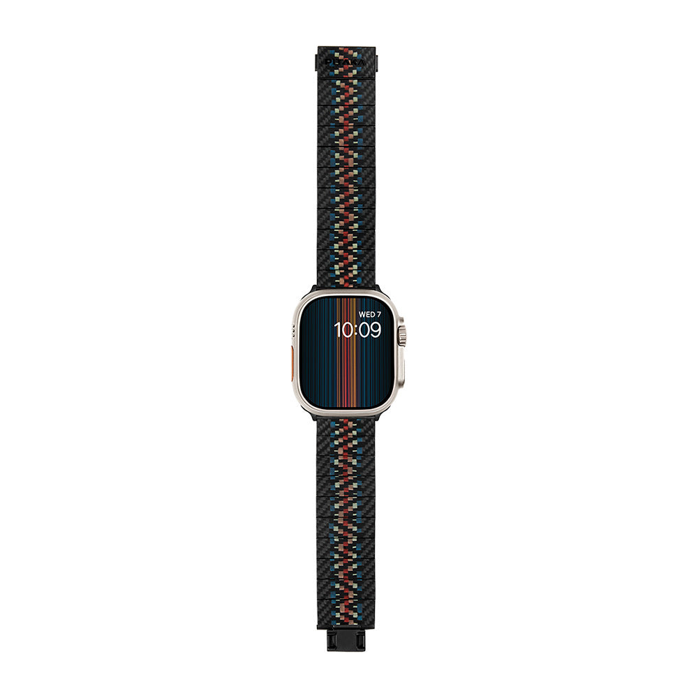 Watch Serisi Uyumlu Aramid Fiber ve Karbon Fiber Pitaka Modern Serisi Rhapsody Universal Kordon