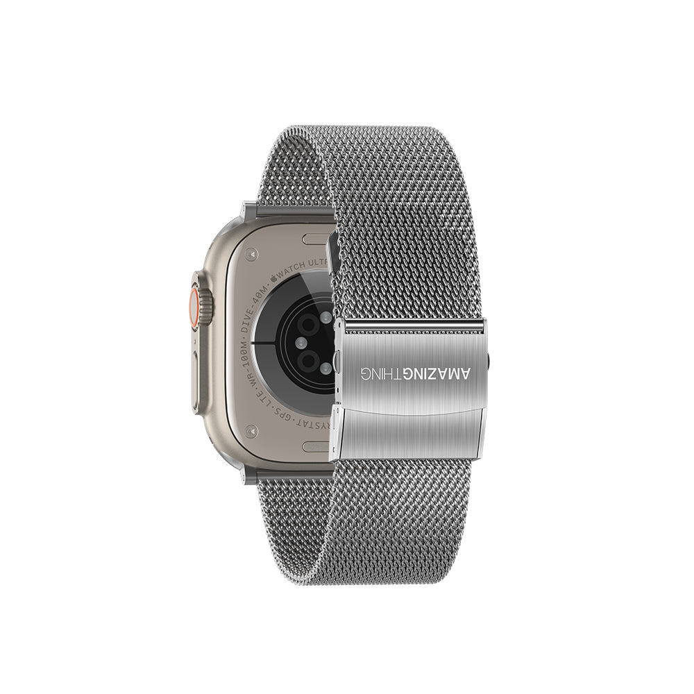 Watch Ultra 49mm Amazing Thing Titan Metal Hasır Kordon