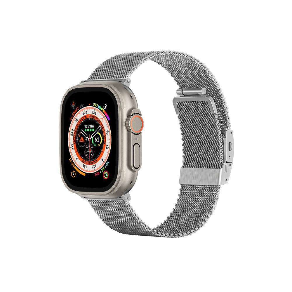 Watch Ultra 49mm Amazing Thing Titan Metal Hasır Kordon