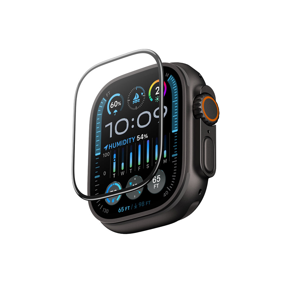Watch Ultra 49mm Amazingthing Radix AccuGuard Serisi Akıllı Saat Temperli Cam Ekran Koruyucu