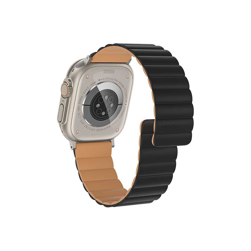 Watch Ultra 49mm Amazingthing Smoothie Mag Magnetik Tak Çıkar Silikon Strap Kayış