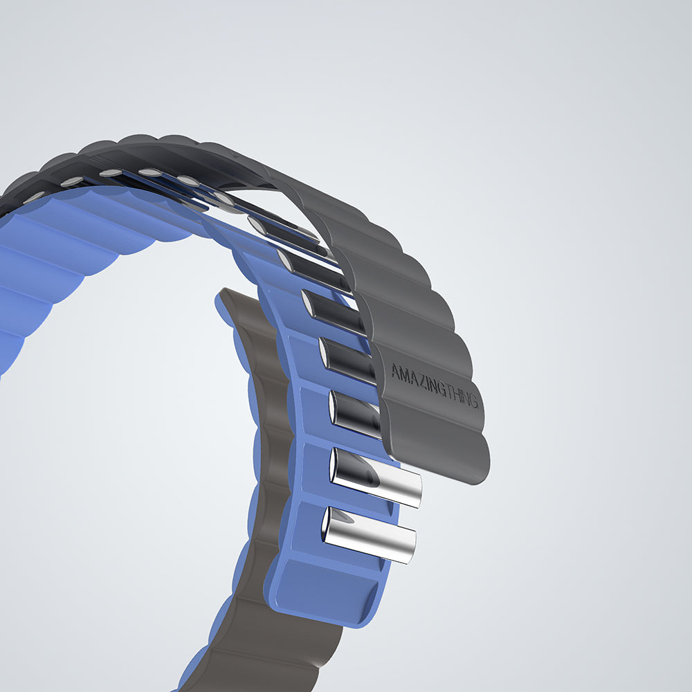 Watch Ultra 49mm Amazingthing Smoothie Mag Magnetik Tak Çıkar Silikon Strap Kayış