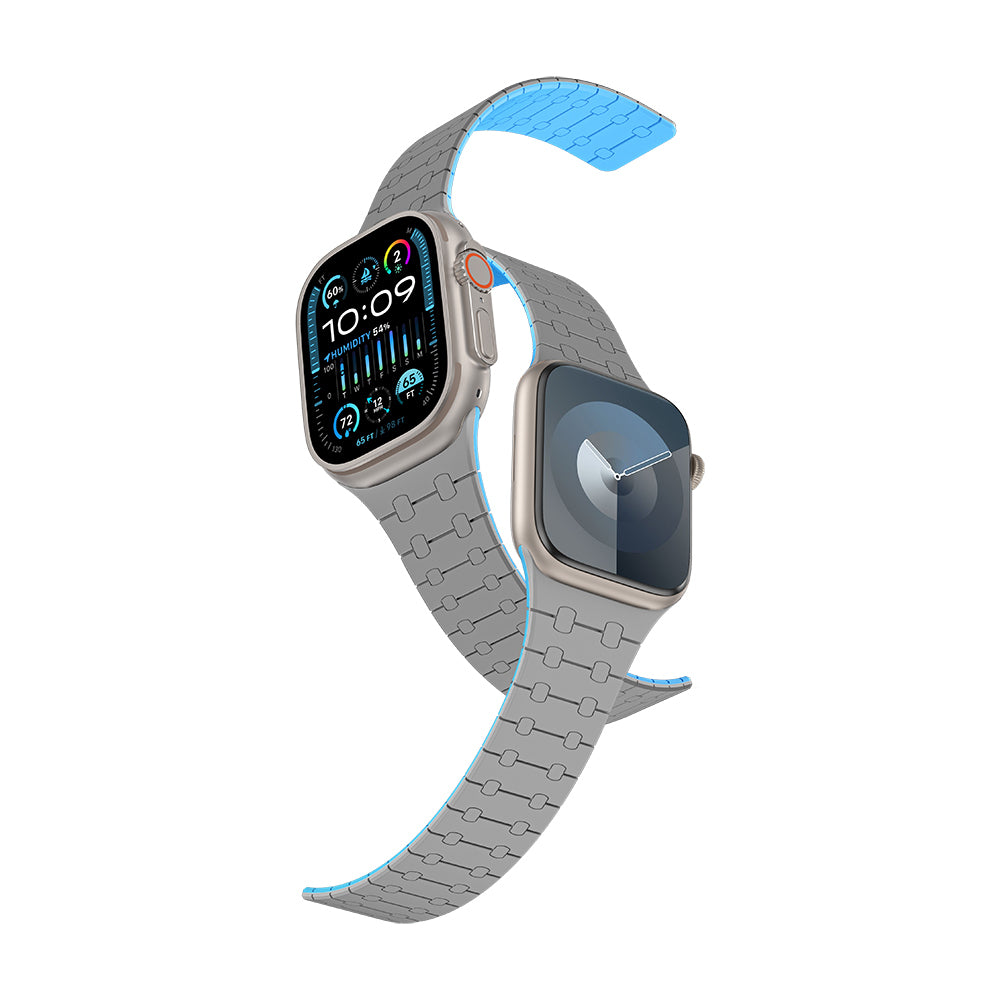 Watch Ultra 49mm Amazingthing Smoothie Sport Magnetik Tak Çıkar Silikon Strap Kayış