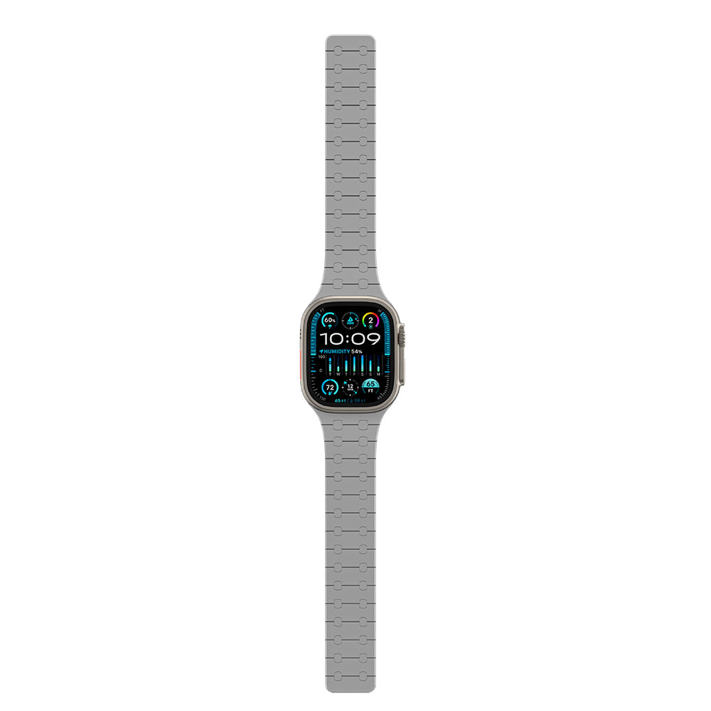 Watch Ultra 49mm Amazingthing Smoothie Sport Magnetik Tak Çıkar Silikon Strap Kayış