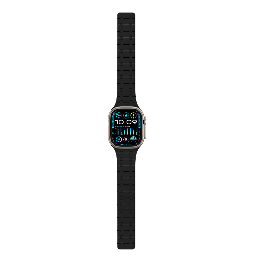 Watch Ultra 49mm Amazingthing Smoothie Sport Magnetik Tak Çıkar Silikon Strap Kayış