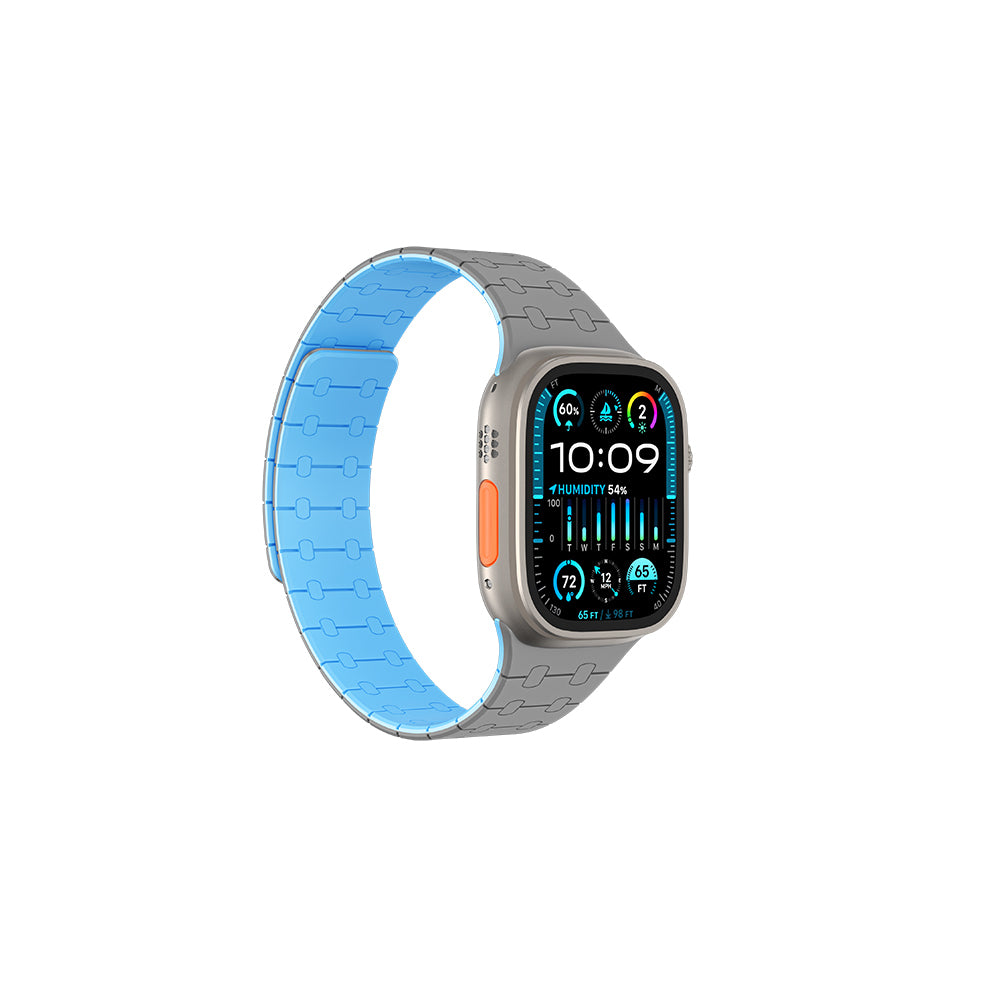 Watch Ultra 49mm Amazingthing Smoothie Sport Magnetik Tak Çıkar Silikon Strap Kayış