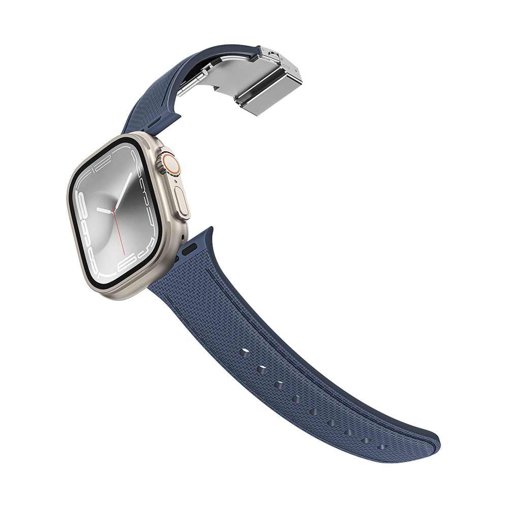 Watch Ultra 49mm Amazingthing Titan Swift Deri Dokulu Silikon Kordon