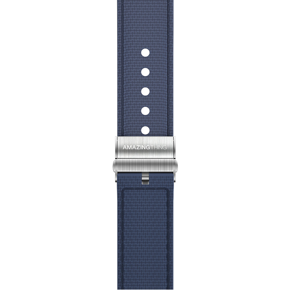 Watch Ultra 49mm Amazingthing Titan Swift Deri Dokulu Silikon Kordon