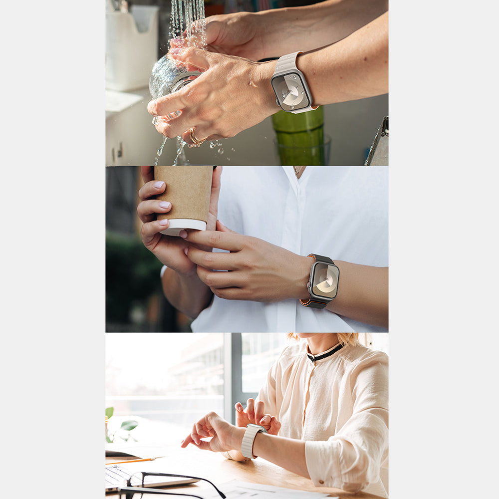 Watch Ultra 49mm Benks Magnetik Tak Çıkar Silikon Strap Kayış