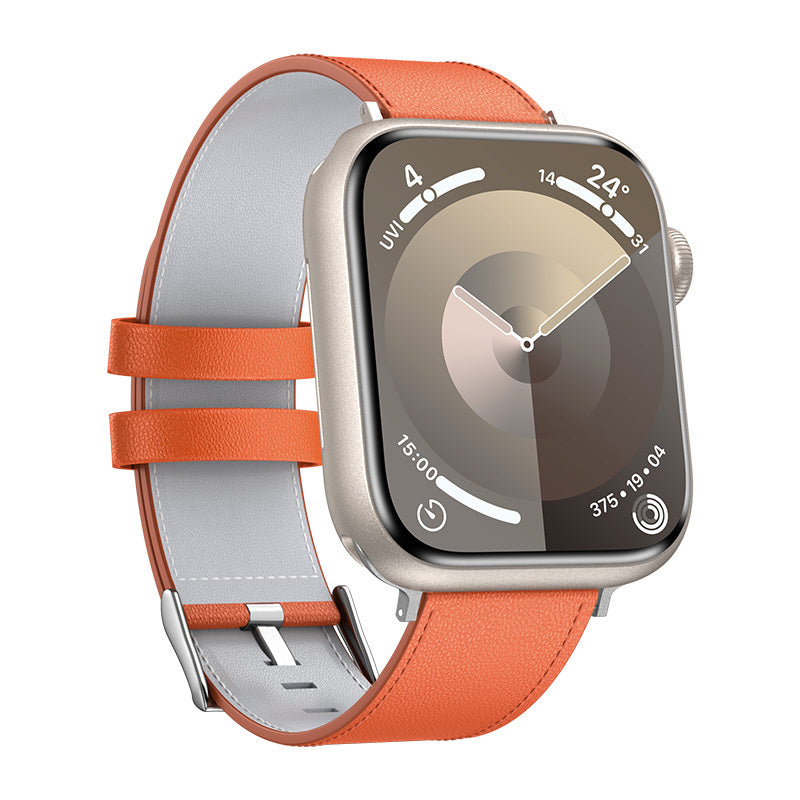 Watch Ultra 49mm Benks Vintage Genuine Leather Serisi Deri Kordon Strap Kayış