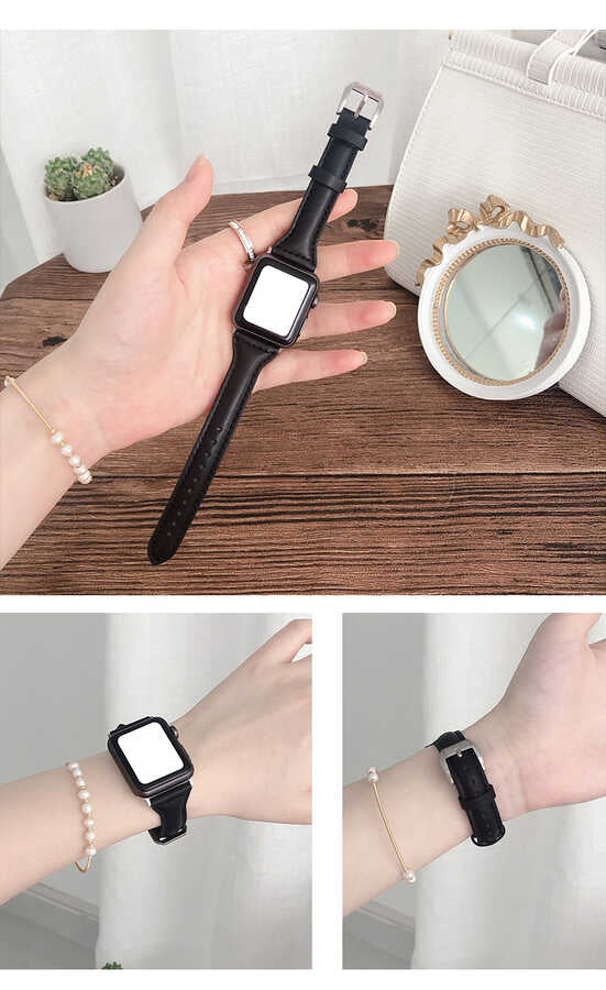 Watch Ultra 49mm Kordon KRD-28 Deri Strap Kayış
