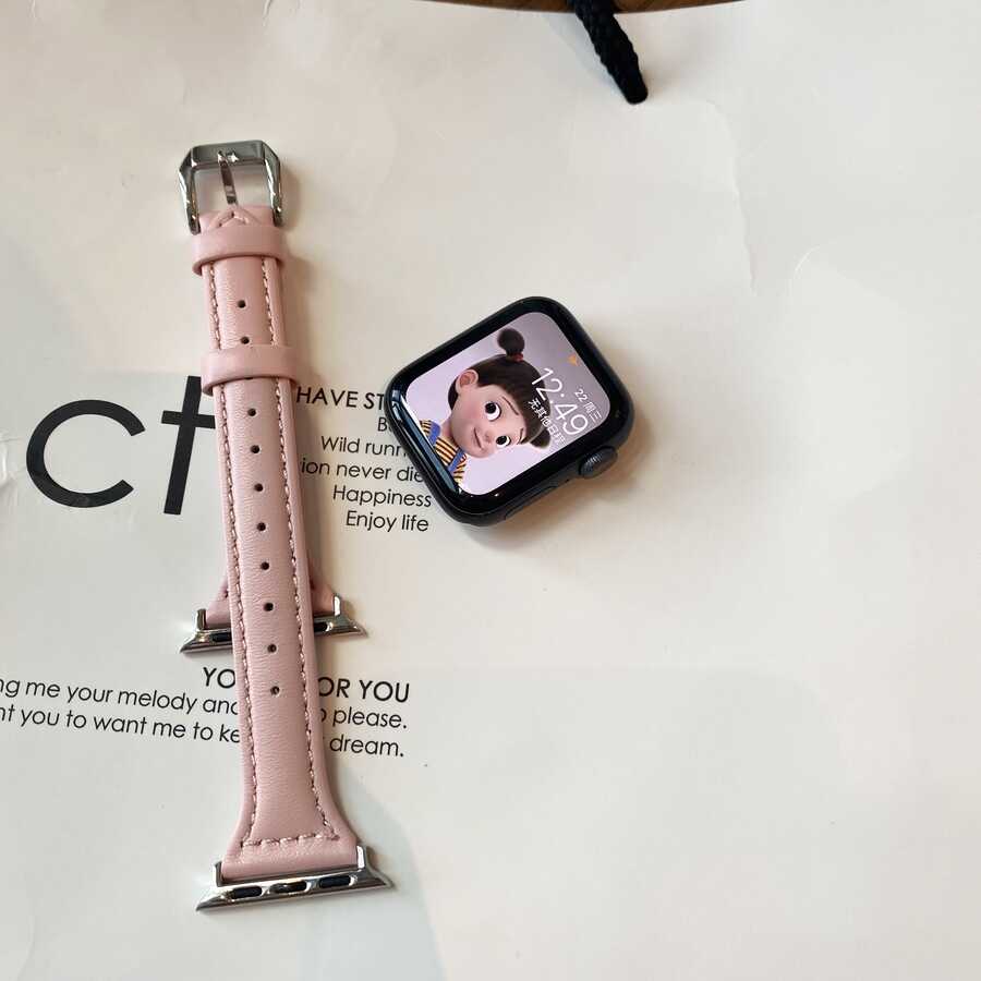 Watch Ultra 49mm Kordon KRD-28 Deri Strap Kayış