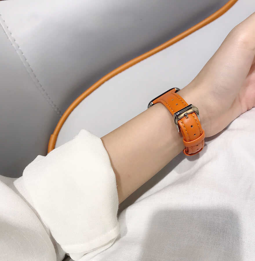 Watch Ultra 49mm Kordon KRD-28 Deri Strap Kayış