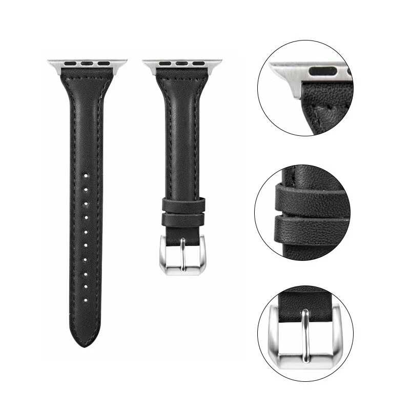Watch Ultra 49mm Kordon KRD-28 Deri Strap Kayış